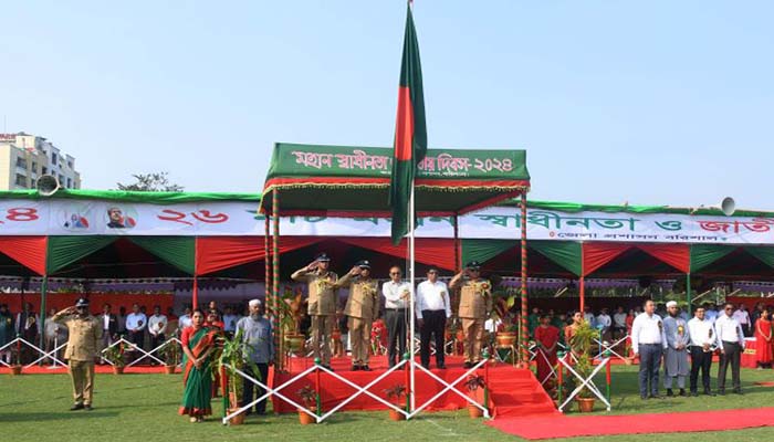 বরিশালে মহান স্বাধীনতা ও জাতীয় দিবস উদ্‌যাপিত 